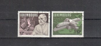 Luxemburg Michelnummer 1207 - 1208 gestempelt