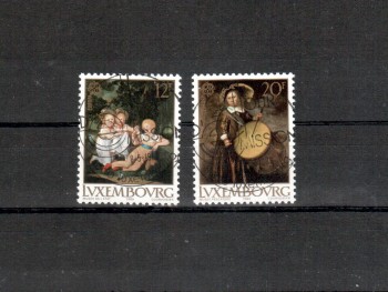 Luxemburg Michelnummer 1219 - 1220 gestempelt