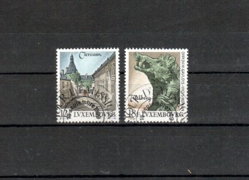 Luxemburg Michelnummer 1230 - 1231 gestempelt