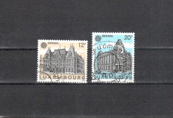 Luxemburg Michelnummer 1243 - 1244 gestempelt Luxemburg Michelnummer 1243 - 1244 gestempelt