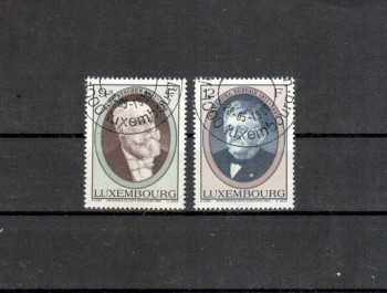 Luxemburg Michelnummer 1245 - 1246 gestempelt Luxemburg Michelnummer 1245 - 1246 gestempelt