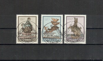 Luxemburg Michelnummer 1248 - 1250 gestempelt Luxemburg Michelnummer 1248 - 1250 gestempelt