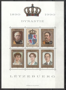 Luxemburg Michelnummer 1253 - 1258 Block 16 postfrisch Luxemburg Michelnummer 1253 - 1258 Block 16 postfrisch