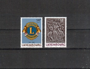 Luxemburg Michelnummer 1295 - 1296 postfrisch
