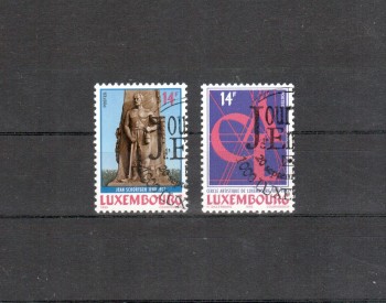 Luxemburg Michelnummer 1327 - 1328 gestempelt Luxemburg Michelnummer 1327 - 1328 gestempelt