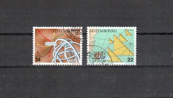 Luxemburg Michelnummer 1340 - 1341 gestempelt
