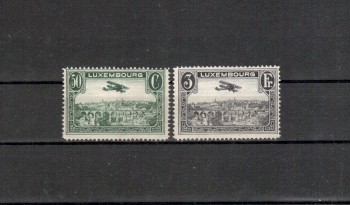Luxemburg Michelnummer 250 - 251 ohne Gummi Luxemburg Michelnummer 250 - 251 ohne Gummi