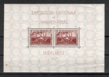 Luxemburg Michelnummer 302 Block 2 b Luxemburg Michelnummer 302 Block 2 b