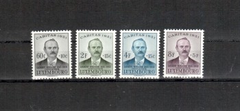 Luxemburg Michelnummer 484 - 487 postfrisch 