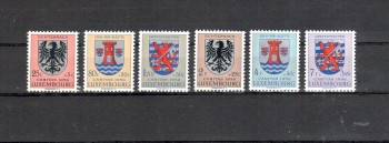 Luxemburg Michelnummer 561 - 566 postfrisch