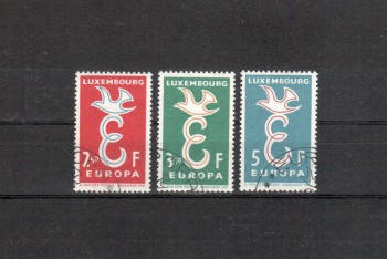 Luxemburg Michelnummer 590 - 592 gestempelt Luxemburg Michelnummer 590 - 592 gestempelt