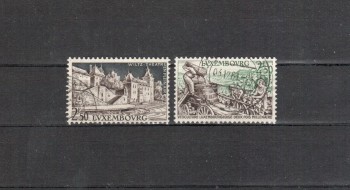 Luxemburg Michelnummer 593 - 594 gestempelt Luxemburg Michelnummer 593 - 594 gestempelt