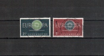 Luxemburg Michelnummer 629 - 630 gestempelt Luxemburg Michelnummer 629 - 630 gestempelt