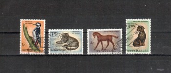 Luxemburg Michelnummer 637 - 640 gestempelt Luxemburg Michelnummer 637 - 640 gestempelt