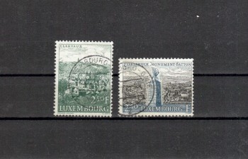 Luxemburg Michelnummer 641 - 642 gestempelt Luxemburg Michelnummer 641 - 642 gestempelt