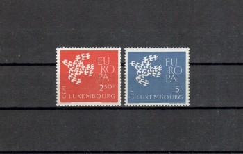 Luxemburg Michelnummer 647 - 648 postfrisch Luxemburg Michelnummer 647 - 648 postfrisch