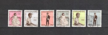 Luxemburg Michelnummer 649 - 654 gestempelt Luxemburg Michelnummer 649 - 654 gestempelt