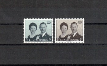 Luxemburg Michelnummer 701 - 702 postfrisch