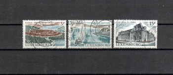 Luxemburg Michelnummer 832 - 834 gestempelt