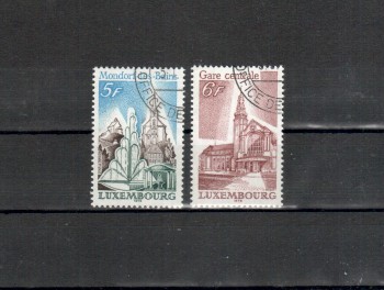Luxemburg Michelnummer 985 - 986 gestempelt Luxemburg Michelnummer 985 - 986 gestempelt