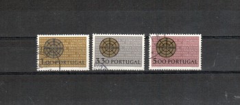 Portugal Michelnummer 1000 - 1002 gestempelt