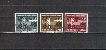 Portugal Michelnummer 1003 - 1005 gestempelt