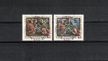 Portugal Michelnummer 1006 - 1007 gestempelt