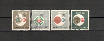Portugal Michelnummer 1105 - 1108 gestempelt