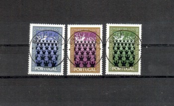 Portugal Michelnummer 1149 - 1151 gestempelt
