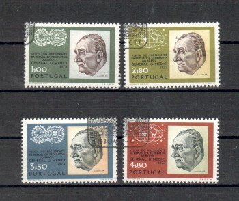 Portugal Michelnummer 1202 - 1205 gestempelt