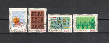 Portugal Michelnummer 1216 - 1219 gestempelt