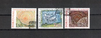 Portugal Michelnummer 1237 - 1239 gestempelt