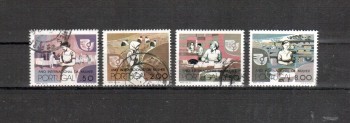 Portugal Michelnummer 1301 - 1304 gestempelt