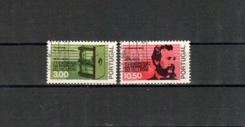 Portugal Michelnummer 1307 - 1308 gestempelt