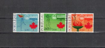 Portugal Michelnummer 1319 - 1321 gestempelt