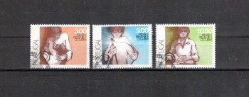 Portugal Michelnummer 1340 - 1342 gestempelt
