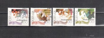 Portugal Michelnummer 1366 - 1369 gestempelt