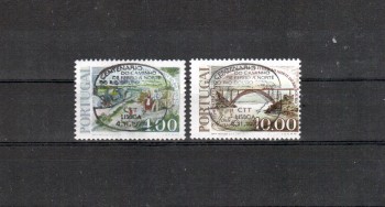 Portugal Michelnummer 1376 - 1377 gestempelt