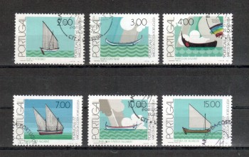 Portugal Michelnummer 1378 - 1383 gestempelt