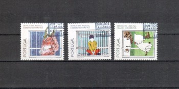 Portugal Michelnummer 1448 - 1450 gestempelt