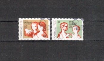 Portugal Michelnummer 1451 - 1452 gestempelt