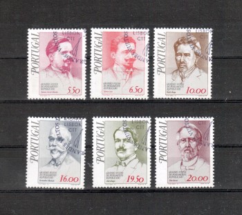 Portugal Michelnummer 1461 - 1466 gestempelt