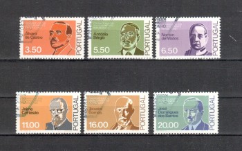 Portugal Michelnummer 1482 - 1487 gestempelt