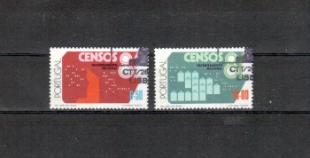 Portugal Michelnummer 1514 - 1515 gestempelt