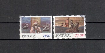 Portugal Michelnummer 1537 - 1538 gestempelt