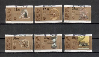 Portugal Michelnummer 1595 - 1600 gestempelt