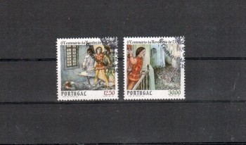 Portugal Michelnummer 1608 - 1609 gestempelt