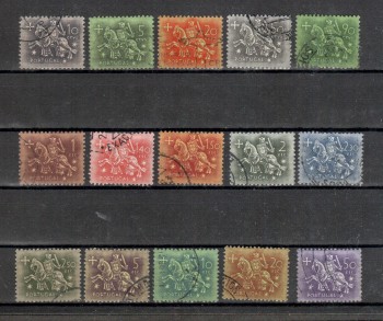 Portugal Michelnummer 792 - 806 gestempelt