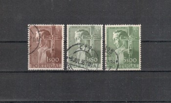 Portugal Michelnummer 831 - 834 ohne 832 gestempelt