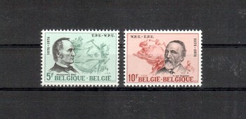 UPU042 Belgien Michelnummer 1781 - 1782 postfrisch